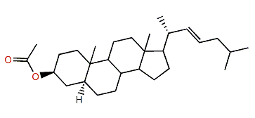 5a-Cholest-22-en-3b-yl acetate